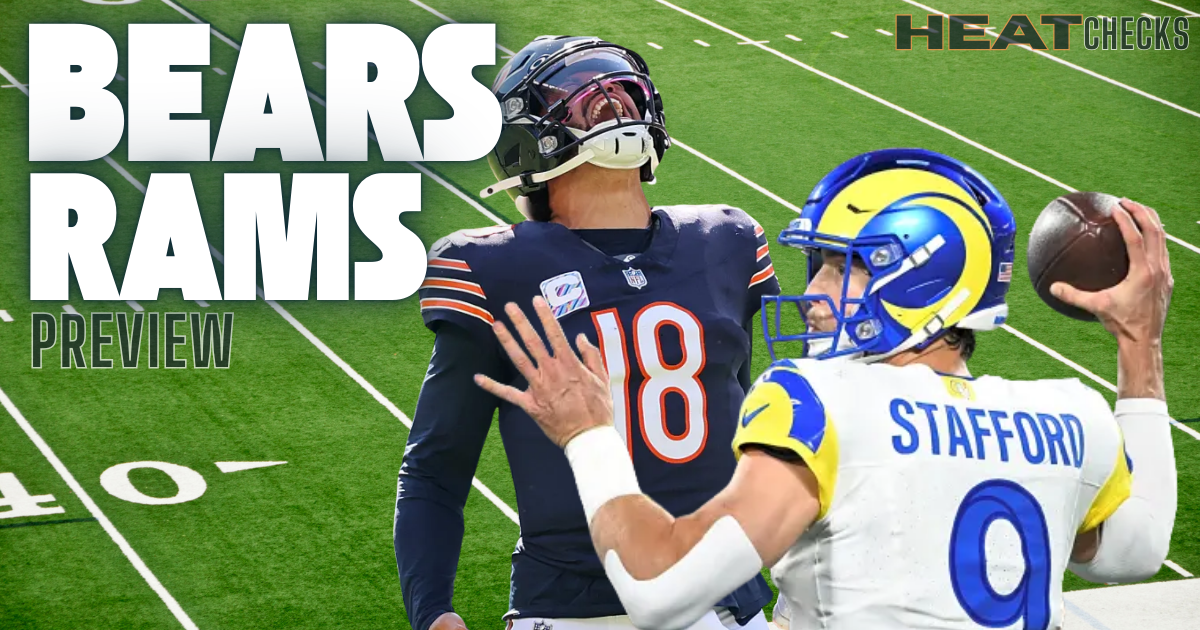 Bears vs Rams NFL bears-vs-rams-prodigy narrative - The Prodigy's Proving Ground - HeatChecks Analysis