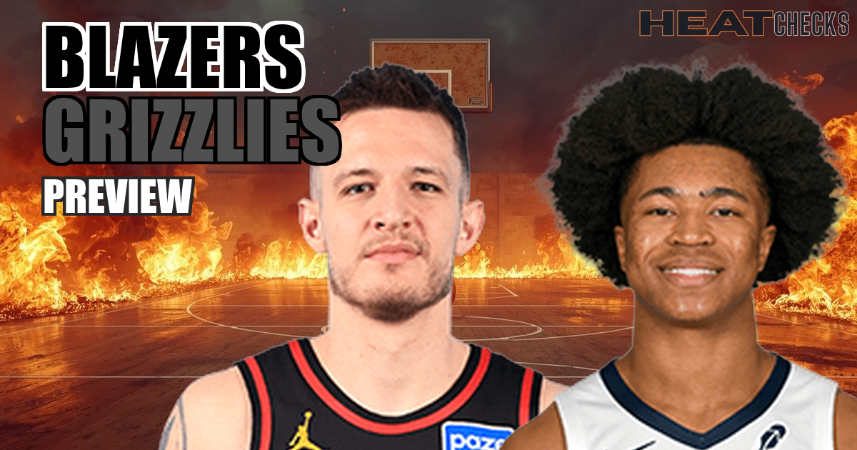 Grizzlies vs Blazers NBA grizzlies-vs-blazers-into narrative - Into The Fire - HeatChecks Analysis