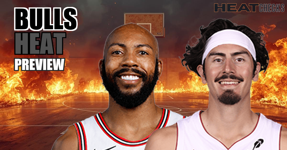 Heat vs Bulls NBA heat-vs-bulls-test narrative - A Test of Composure - HeatChecks Analysis