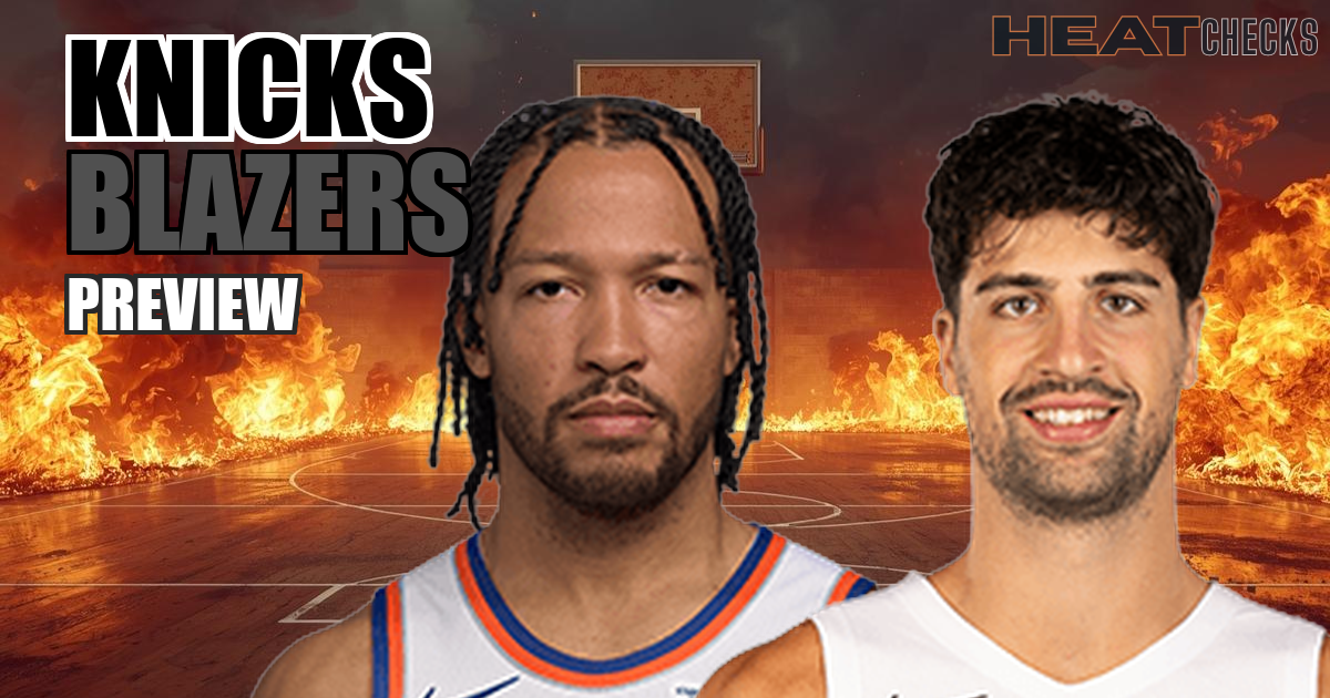 Blazers vs Knicks NBA blazers-vs-knicks-blueprint narrative - Blueprint for a Contender - HeatChecks Analysis