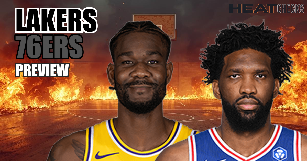 76ers vs Lakers NBA 76ers-vs-lakers-weight narrative - THE WEIGHT OF DOMINANCE: EMBIID'S SIXERS FACE L.A.'S STAR-POWERED GAUNTLET - HeatChecks Analysis