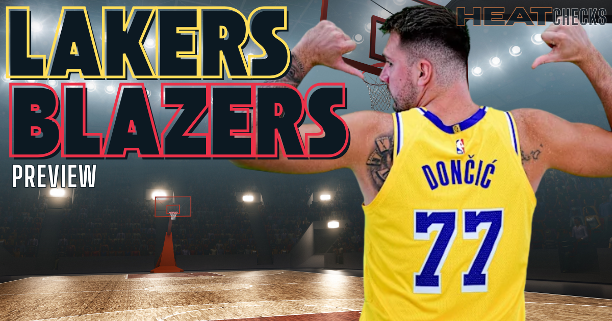 Blazers vs Lakers NBA blazers-vs-lakers-pressure narrative - The King's Impossible Burden - HeatChecks Analysis