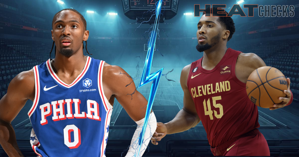 76ers vs Cavaliers NBA pressure - Mitchell's Burden of Command - HeatChecks Analysis
