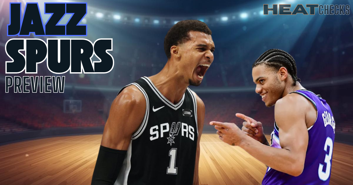 Spurs vs Jazz NBA spurs-vs-jazz-pressure narrative - Spurs vs Jazz: When a Rumor Puts Everything Under Pressure - HeatChecks Analysis